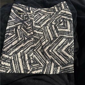 Calvin Klein Geometric Black and White Shorts